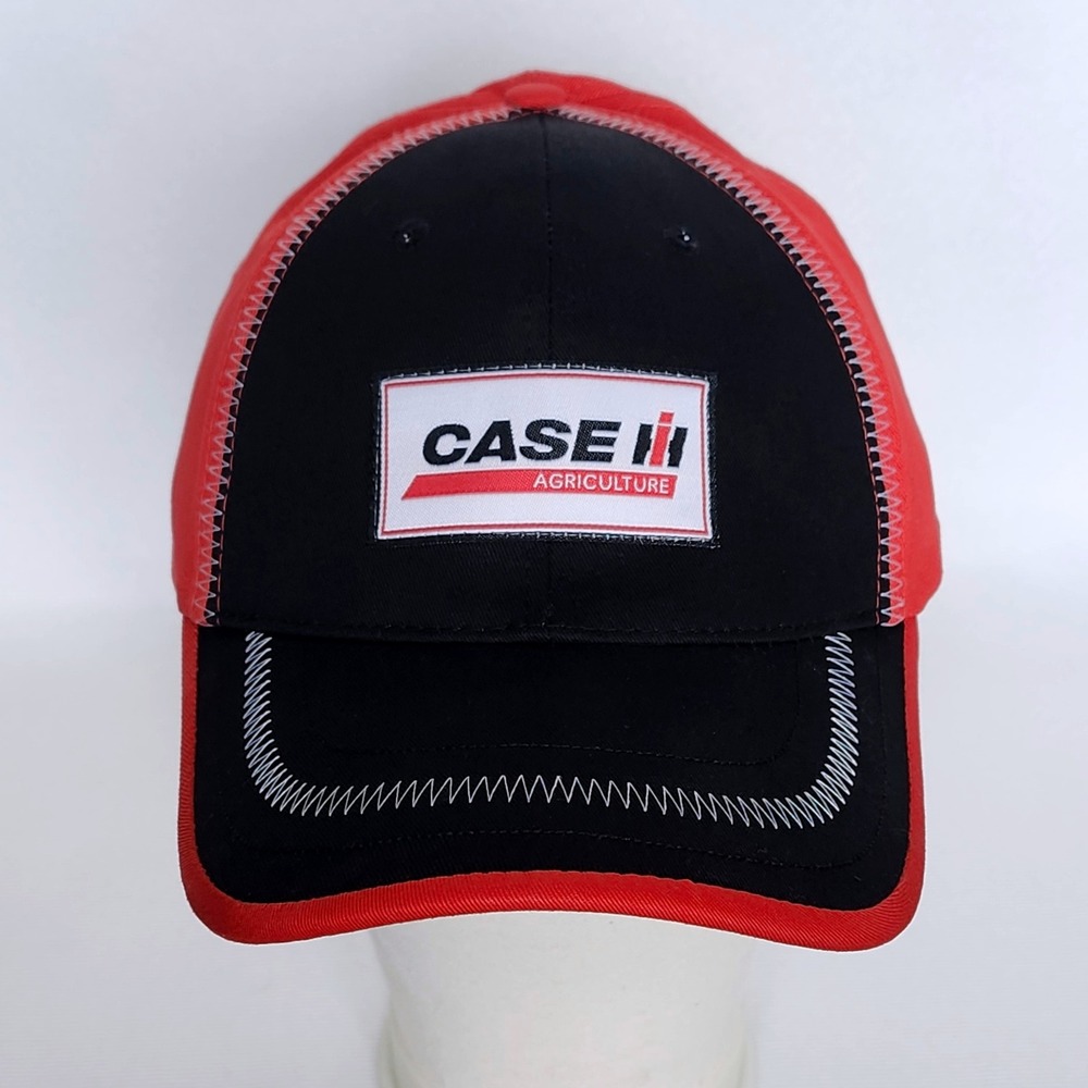 Case IH Agriculture Hat K-Products Black‎ Red Cap Tractor Country Farming Fields